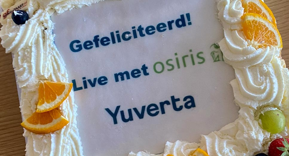 Yuverta is LIVE met OSIRIS!
