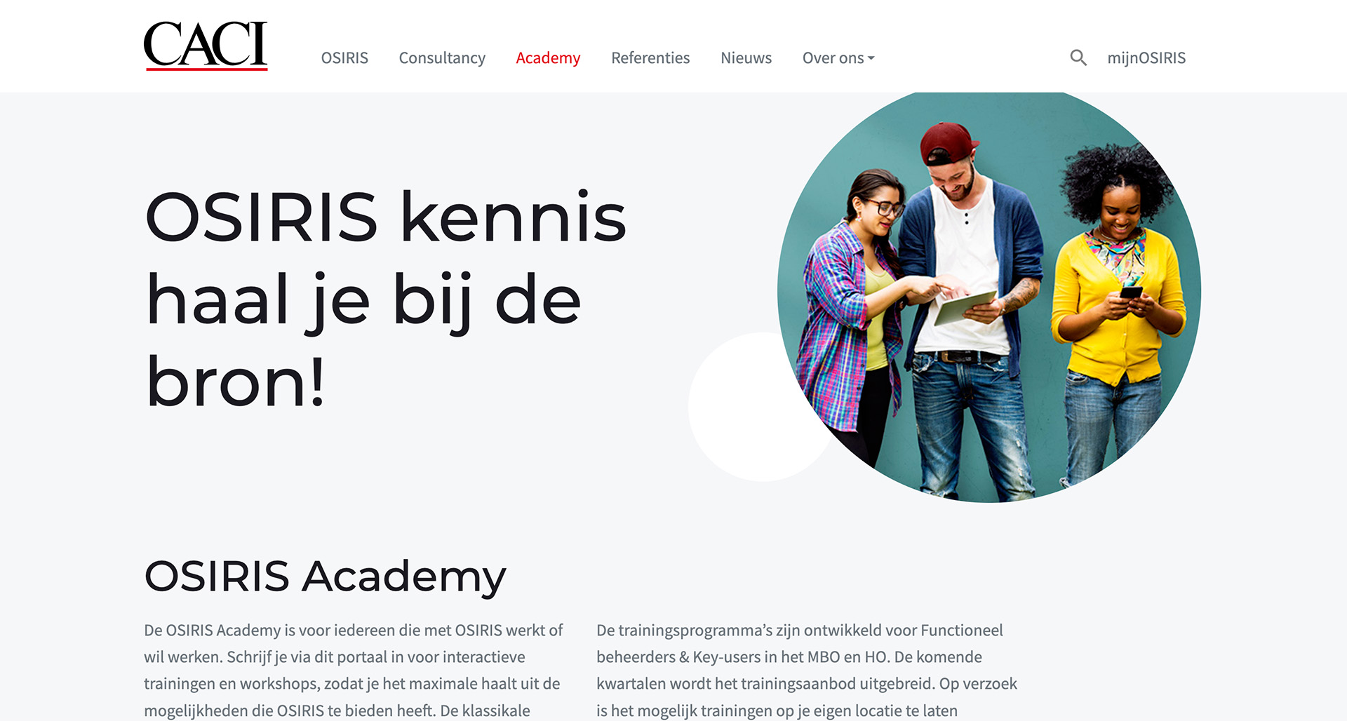 OSIRIS Academy: OSIRIS kennis haal je bij de bron!