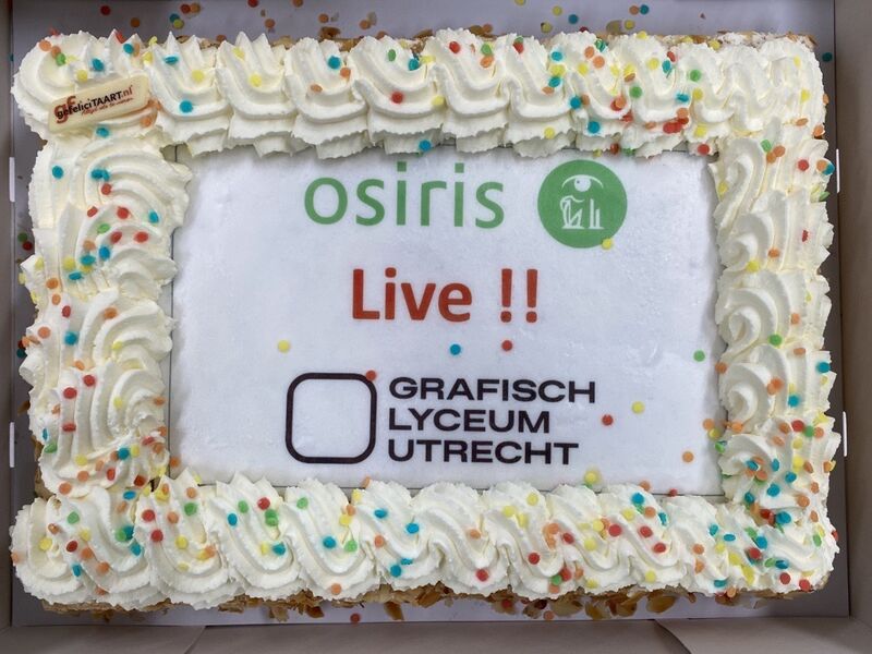Grafisch Lyceum Utrecht live met OSIRIS!